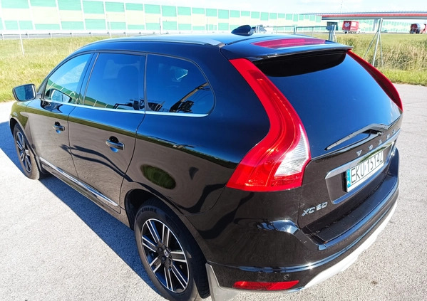 Volvo XC 60 cena 89000 przebieg: 110000, rok produkcji 2016 z Kutno małe 172